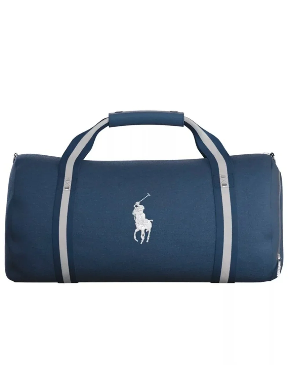 NWT POLO RALPH LAUREN Navy Duffel Weekender Gym Travel Large Bag